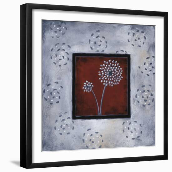 Blue Silhouette I-Krista Sewell-Framed Giclee Print