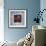 Blue Silhouette I-Krista Sewell-Framed Giclee Print displayed on a wall