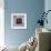 Blue Silhouette II-Krista Sewell-Framed Giclee Print displayed on a wall
