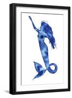 Blue Sirena I-null-Framed Art Print