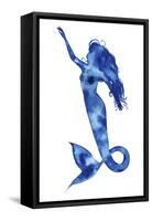 Blue Sirena I-null-Framed Stretched Canvas
