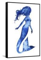 Blue Sirena II-null-Framed Stretched Canvas