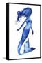 Blue Sirena II-null-Framed Stretched Canvas