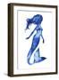 Blue Sirena II-null-Framed Art Print