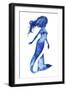 Blue Sirena II-null-Framed Art Print