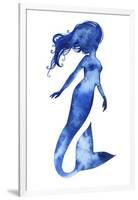 Blue Sirena II-null-Framed Art Print