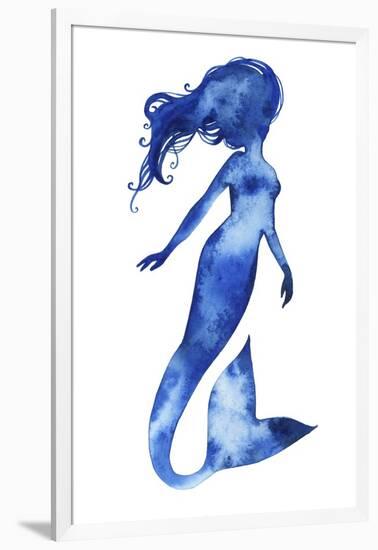 Blue Sirena II-null-Framed Art Print