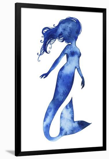 Blue Sirena II-null-Framed Art Print