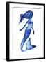 Blue Sirena II-null-Framed Art Print