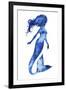 Blue Sirena II-null-Framed Art Print