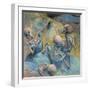 Blue Skelly Dancers-Marie Marfia Fine Art-Framed Giclee Print