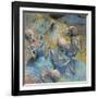 Blue Skelly Dancers-Marie Marfia Fine Art-Framed Giclee Print