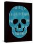 Blue Skull-Summer Tali Hilty-Stretched Canvas