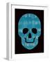 Blue Skull-Summer Tali Hilty-Framed Giclee Print