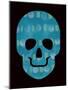 Blue Skull-Summer Tali Hilty-Mounted Giclee Print