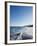 Blue Sky above Sea with Some Waves-Norbert Schaefer-Framed Photographic Print