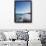 Blue Sky above Sea with Some Waves-Norbert Schaefer-Framed Photographic Print displayed on a wall