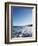 Blue Sky above Sea with Some Waves-Norbert Schaefer-Framed Photographic Print