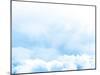 Blue Sky and Clouds Abstract Illustration-karandaev-Mounted Photographic Print