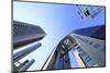 Blue Sky  and  Umeda Sky Building in Osaka Japan-yoshiyayo-Mounted Photographic Print