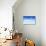 Blue Sky Blurry Lights-alexaldo-Art Print displayed on a wall