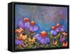 Blue Sky Coneflowers-Blenda Tyvoll-Framed Stretched Canvas