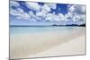 Blue Sky Frames the White Sand and the Turquoise Caribbean Sea, Ffryes Beach, Antigua-Roberto Moiola-Mounted Photographic Print