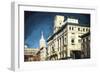 Blue Sky Manhattan-Philippe Hugonnard-Framed Giclee Print