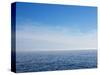 Blue Sky over Calm Sea-Norbert Schaefer-Stretched Canvas