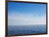 Blue Sky over Calm Sea-Norbert Schaefer-Framed Photographic Print