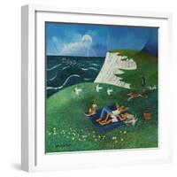 Blue Sky Thinking, 2013-Lisa Graa Jensen-Framed Giclee Print