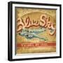 Blue Sky Travel-Ethan Harper-Framed Art Print