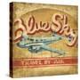 Blue Sky Travel-Ethan Harper-Stretched Canvas