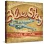 Blue Sky Travel-Ethan Harper-Stretched Canvas