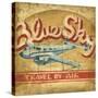 Blue Sky Travel-Ethan Harper-Stretched Canvas