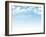 Blue Sky with Clouds Background-karandaev-Framed Photographic Print