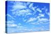 Blue Sky with Clouds, May Be Used as Background-Zoom-zoom-Stretched Canvas