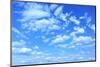 Blue Sky with Clouds, May Be Used as Background-Zoom-zoom-Mounted Premium Photographic Print