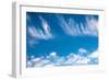 Blue Sky with Whispy Clouds-Mark Sunderland-Framed Photographic Print