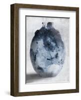 Blue Smoke Mate-OnRei-Framed Art Print