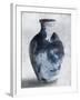 Blue Smoke-OnRei-Framed Art Print