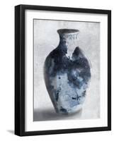 Blue Smoke-OnRei-Framed Art Print