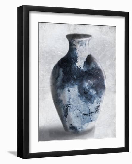 Blue Smoke-OnRei-Framed Art Print