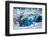 Blue Snow Day-Ursula Abresch-Framed Photographic Print