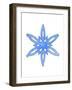 Blue Snowflake 3-Wendy Edelson-Framed Giclee Print