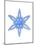 Blue Snowflake 3-Wendy Edelson-Mounted Giclee Print