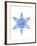 Blue Snowflake 3-Wendy Edelson-Framed Giclee Print