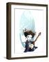 Blue Song-Dalliann-Framed Giclee Print