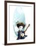 Blue Song-Dalliann-Framed Giclee Print