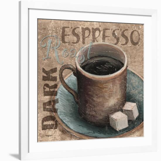 Blue Specialty Coffee II-Todd Williams-Framed Premium Giclee Print